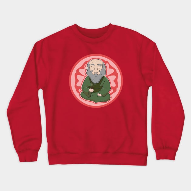 Uncle Iroh Avatar the Last Airbender Crewneck Sweatshirt by YipeeKaiYay